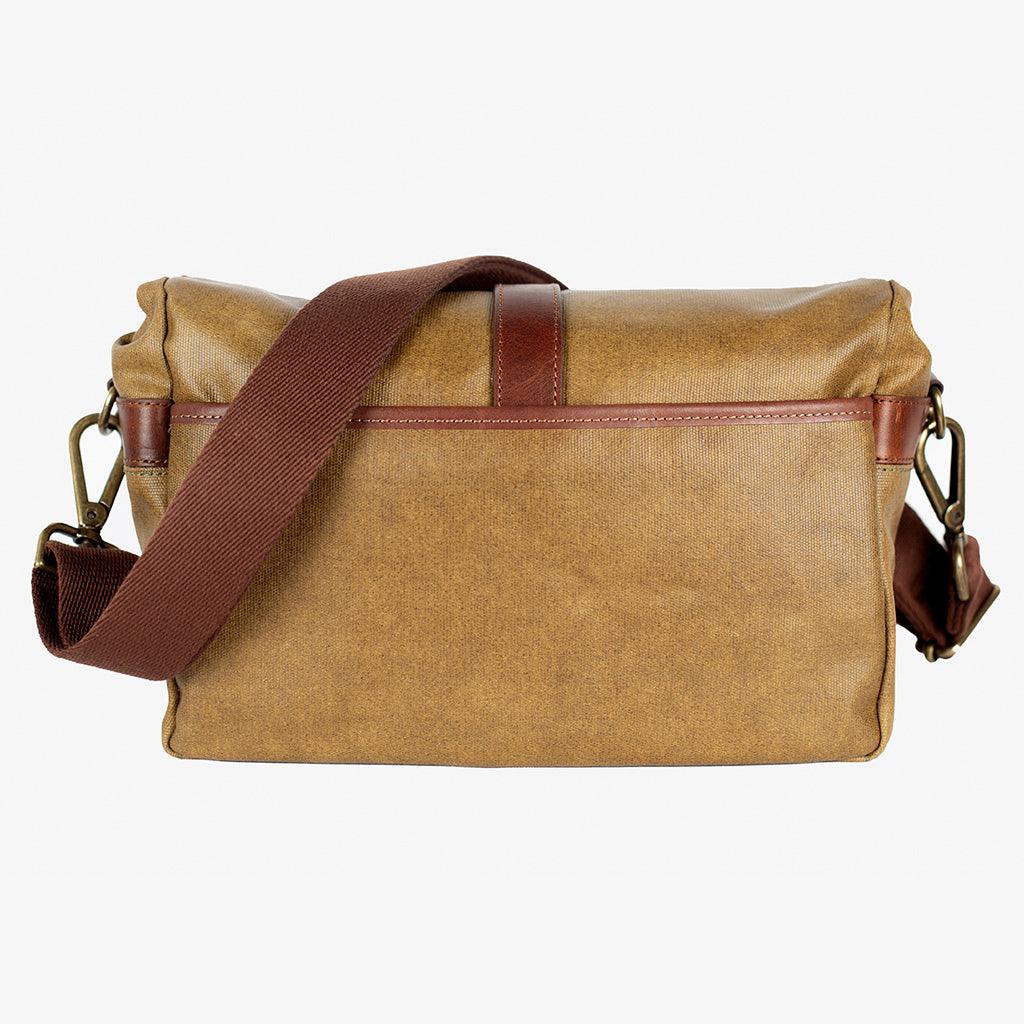 París Olive green Waxed Canvas Camera Bag - Handmade Bronkey Premium Goods ®