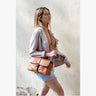 París tanned Leather Camera Bag - Handmade Bronkey Premium Goods ®