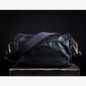 París Black Waxed Canvas Camera Bag - Handmade Bronkey Premium Goods ®