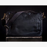 Roma Black Waxed Canvas Camera Bag - Handmade Bronkey Premium Goods ®