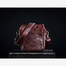 Berlin Cognac Leather Camera Bag - Handmade Bronkey Premium Goods ®