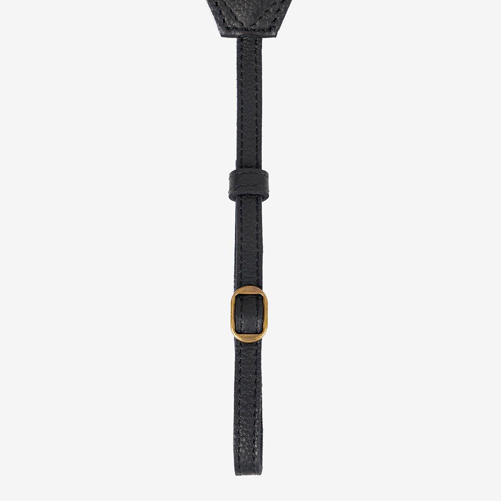 Jaipur #105 - Fabric & Leather camera strap - Handmade Bronkey Premium Goods ®