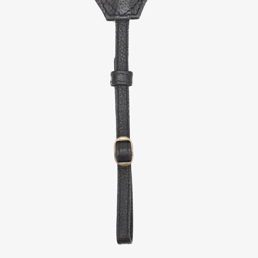 Jaipur #103 - Fabric & Leather camera strap - Handmade Bronkey Premium Goods ®