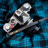 Berlin #201 - Black Leather camera strap - Handmade Bronkey Premium Goods ®