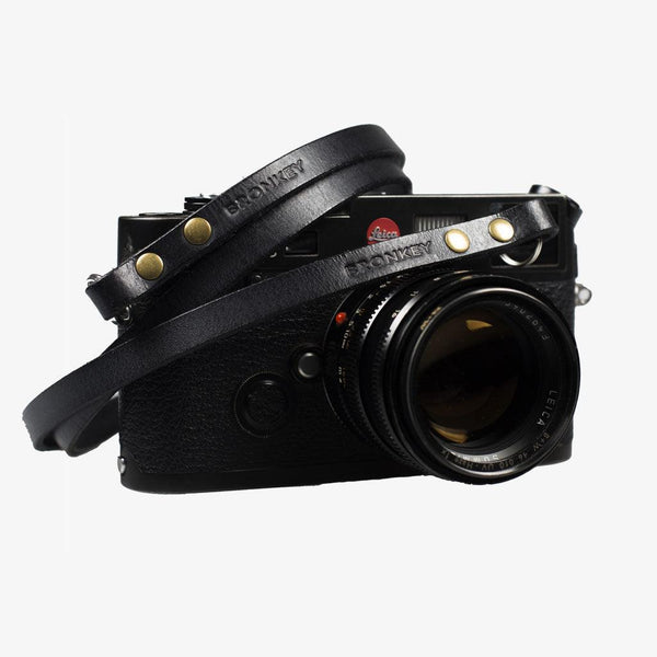 Bronkey Berlin 603 Leather Camera Strap (Tan, Large) BER-603-L