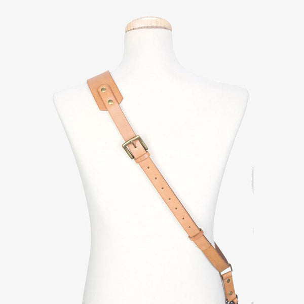 Louis Vuitton Strap Replacement Premium Cotton and Vachetta Leather  Adjustable Crossbody Strap