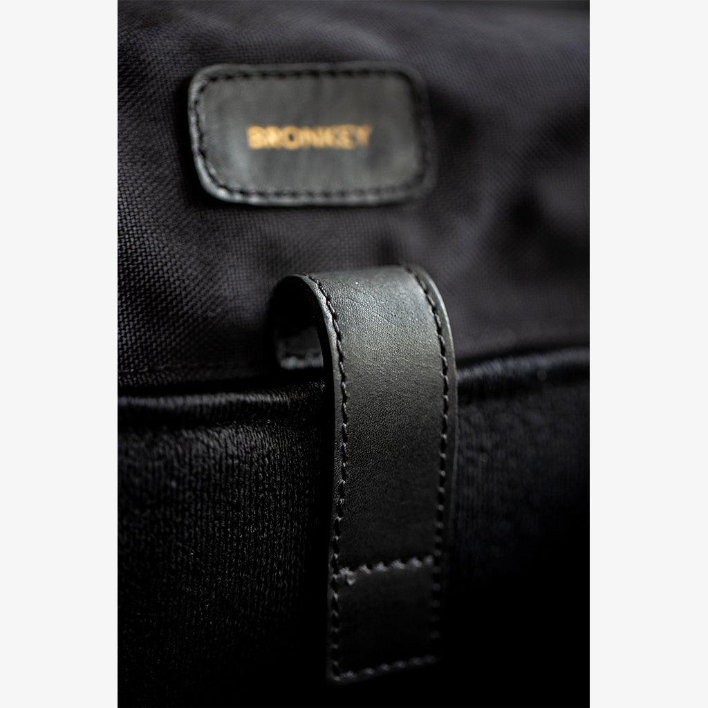 Roma Black Leather Camera Bag - Handmade Bronkey Premium Goods ®