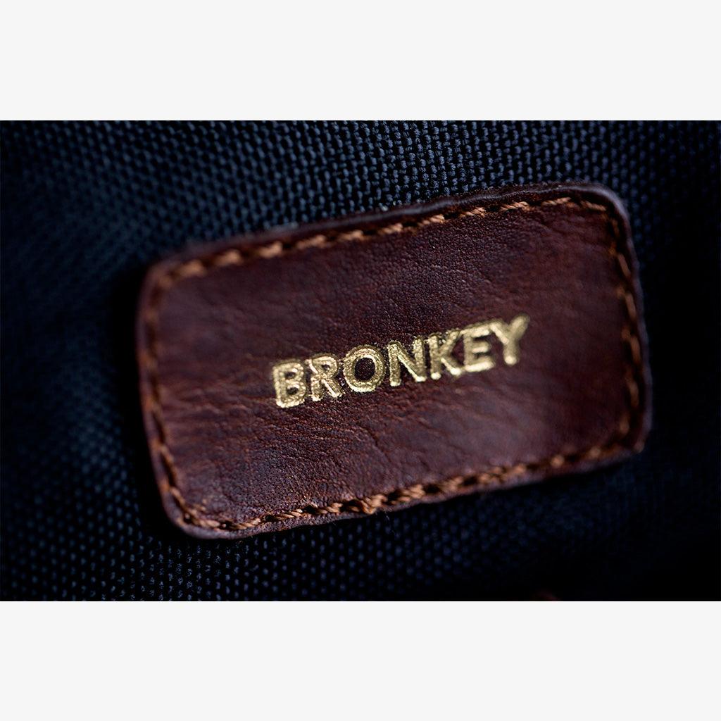 Roma Cognac Leather Camera Bag - Handmade Bronkey Premium Goods ®