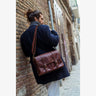 Roma Cognac Leather Camera Bag - Handmade Bronkey Premium Goods ®