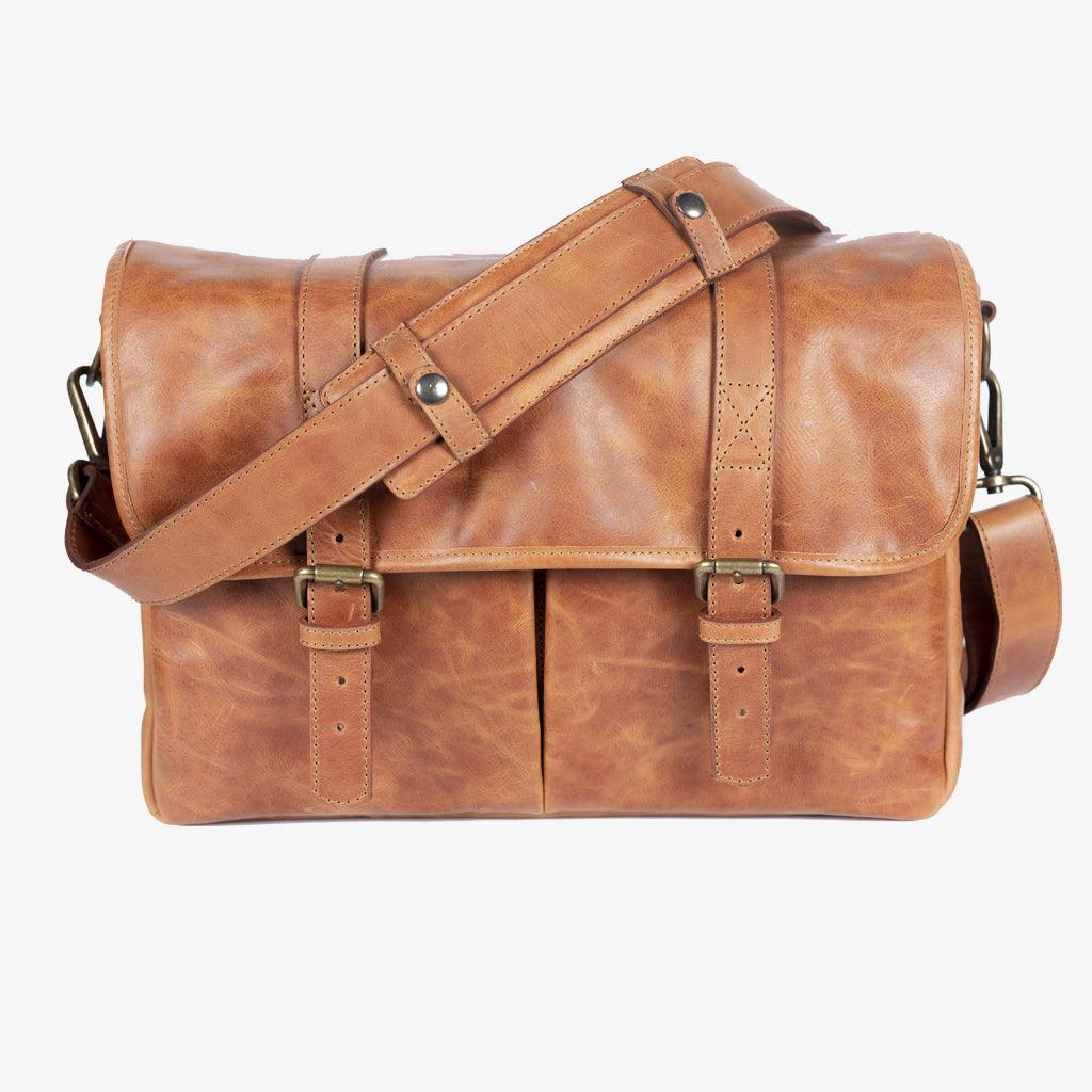 Roma Tanned Leather Camera Bag - Handmade Bronkey Premium Goods ®