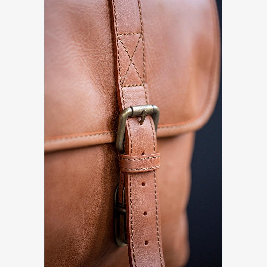 Roma Tanned Leather Camera Bag - Handmade Bronkey Premium Goods ®