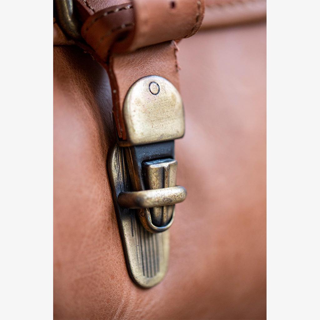 Roma Tanned Leather Camera Bag - Handmade Bronkey Premium Goods ®