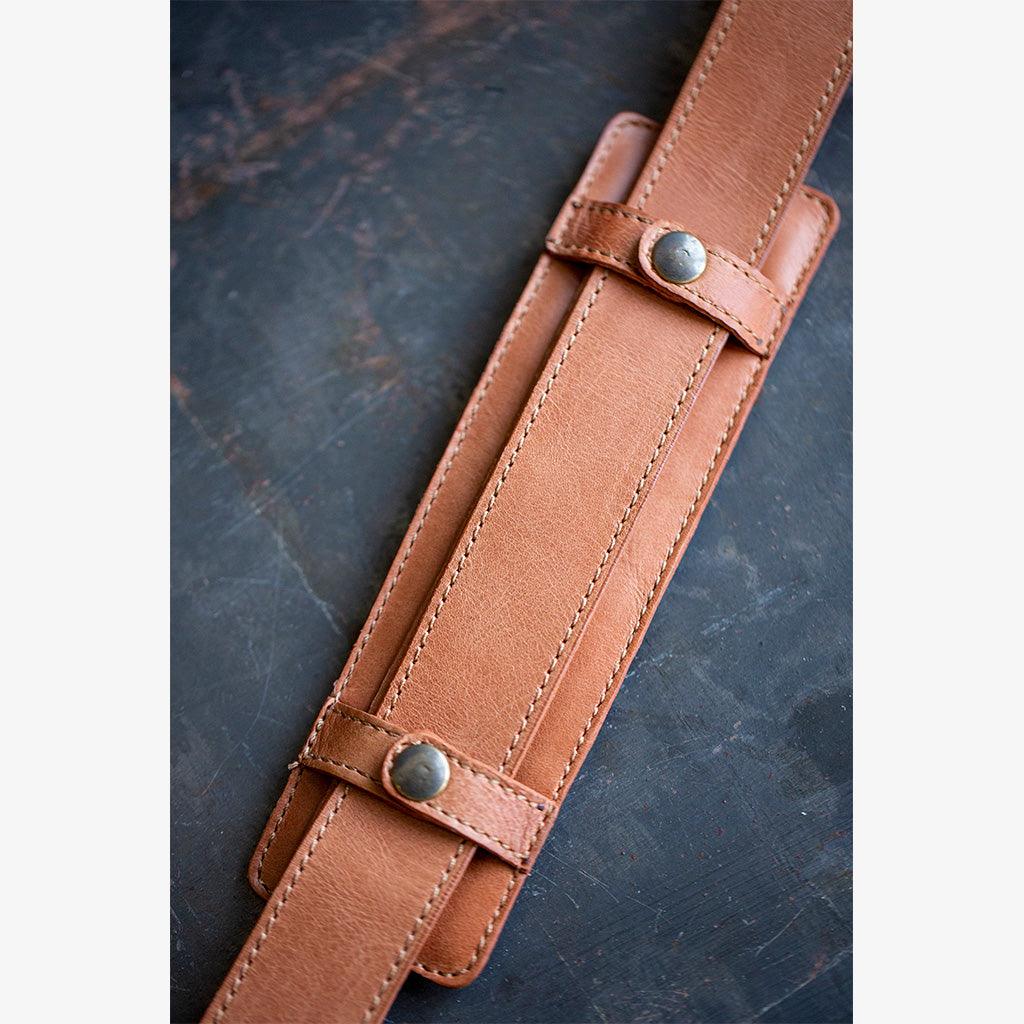 Roma Tanned Leather Camera Bag - Handmade Bronkey Premium Goods ®