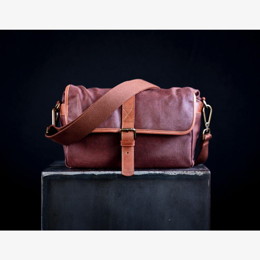 París Coffee Waxed Canvas Camera Bag - Handmade Bronkey Premium Goods ®