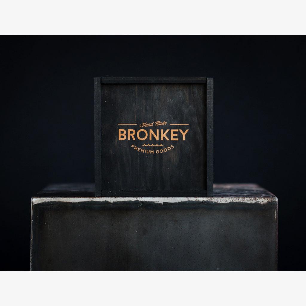 Berlin #601 - Black sling leather camera strap - Handmade Bronkey Premium Goods ®