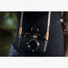 Tokyo #105 - Brown & tanned leather camera strap - Handmade Bronkey Premium Goods ®