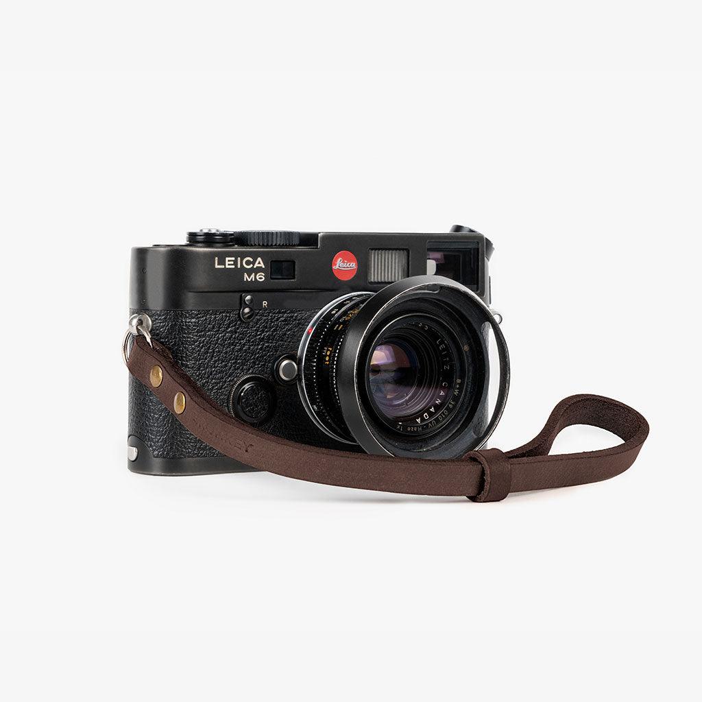 Berlin #202 - Brown Leather camera strap